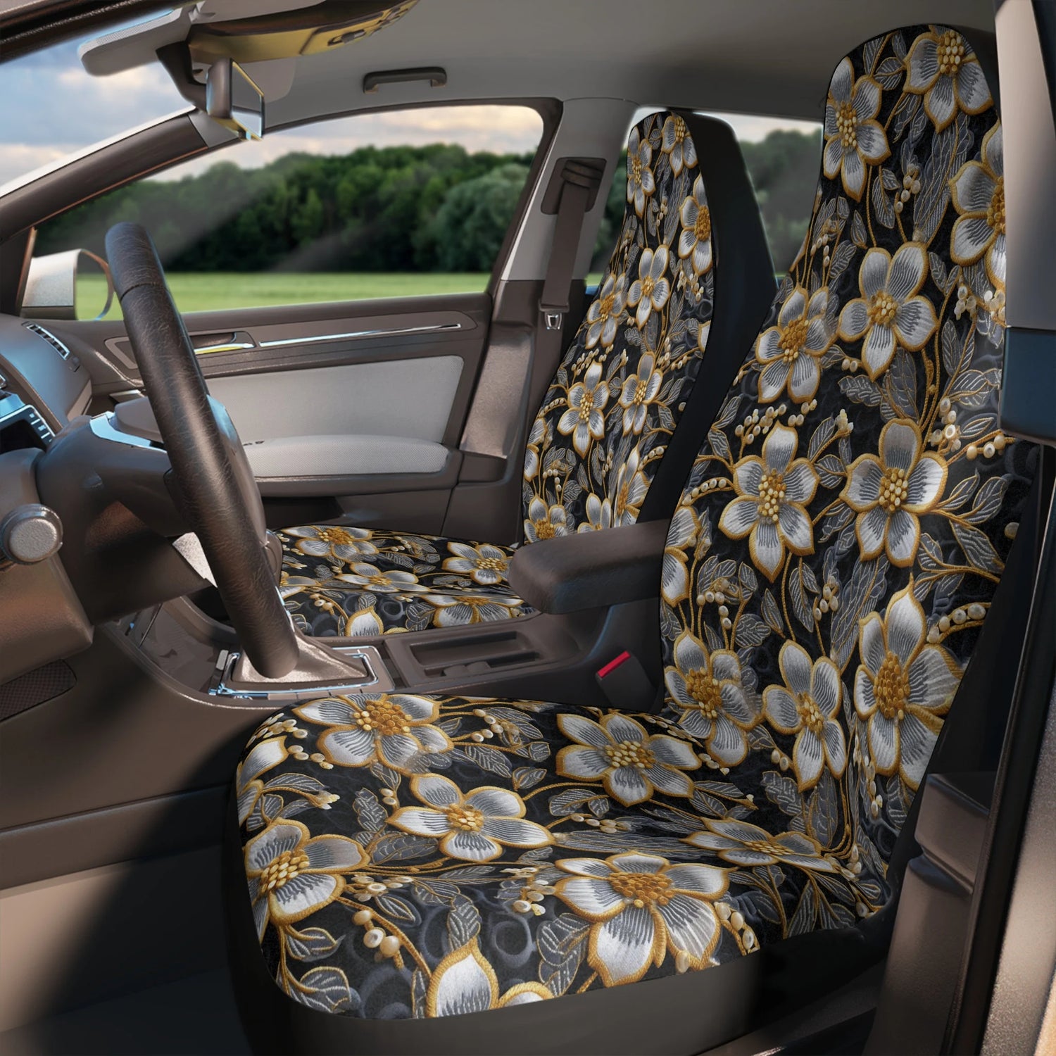 Car seat covers and steering wheel covers - china