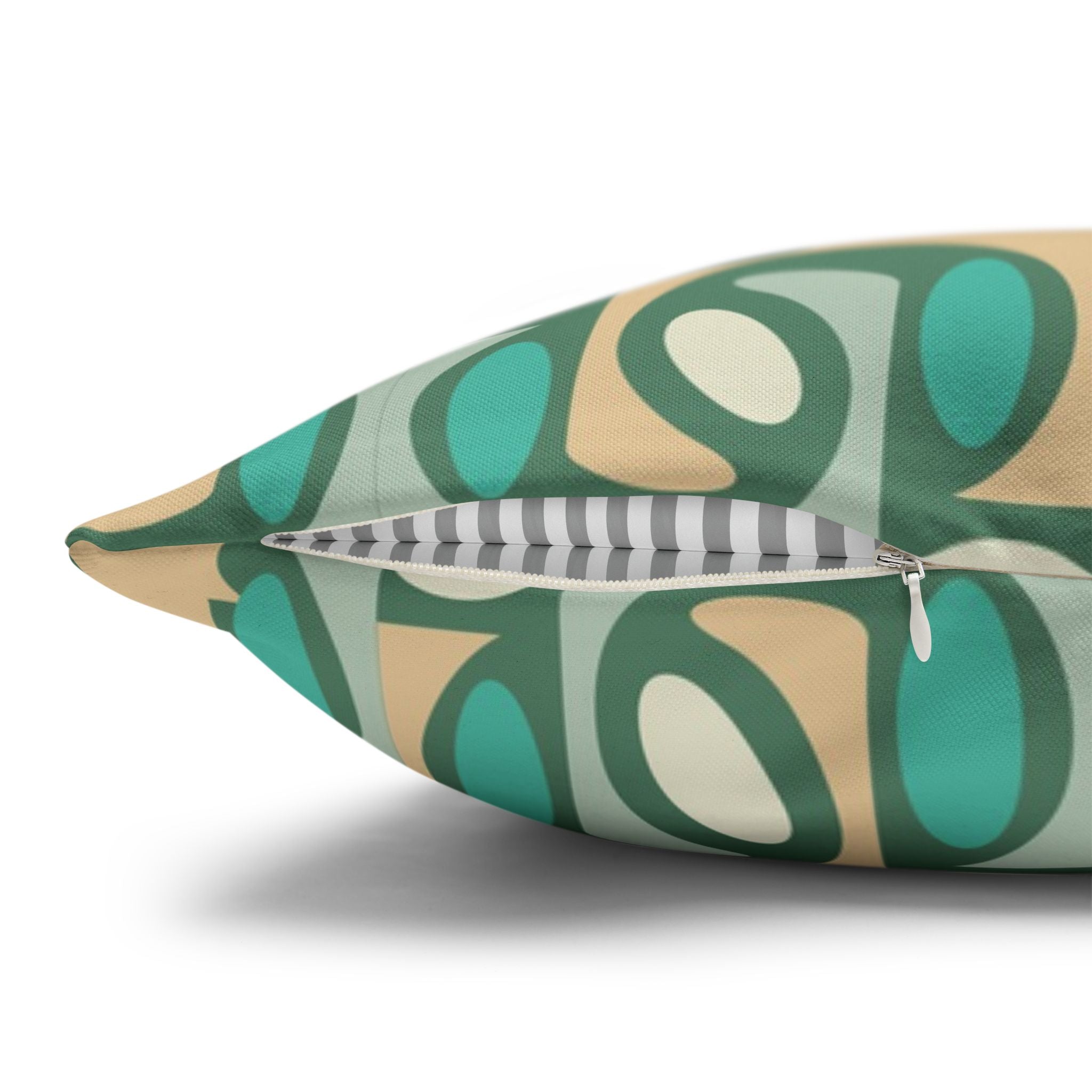 Retro Dachshund Driving Convertible Pillowcase | Palm Springs Vintage Car - COVER ONLY