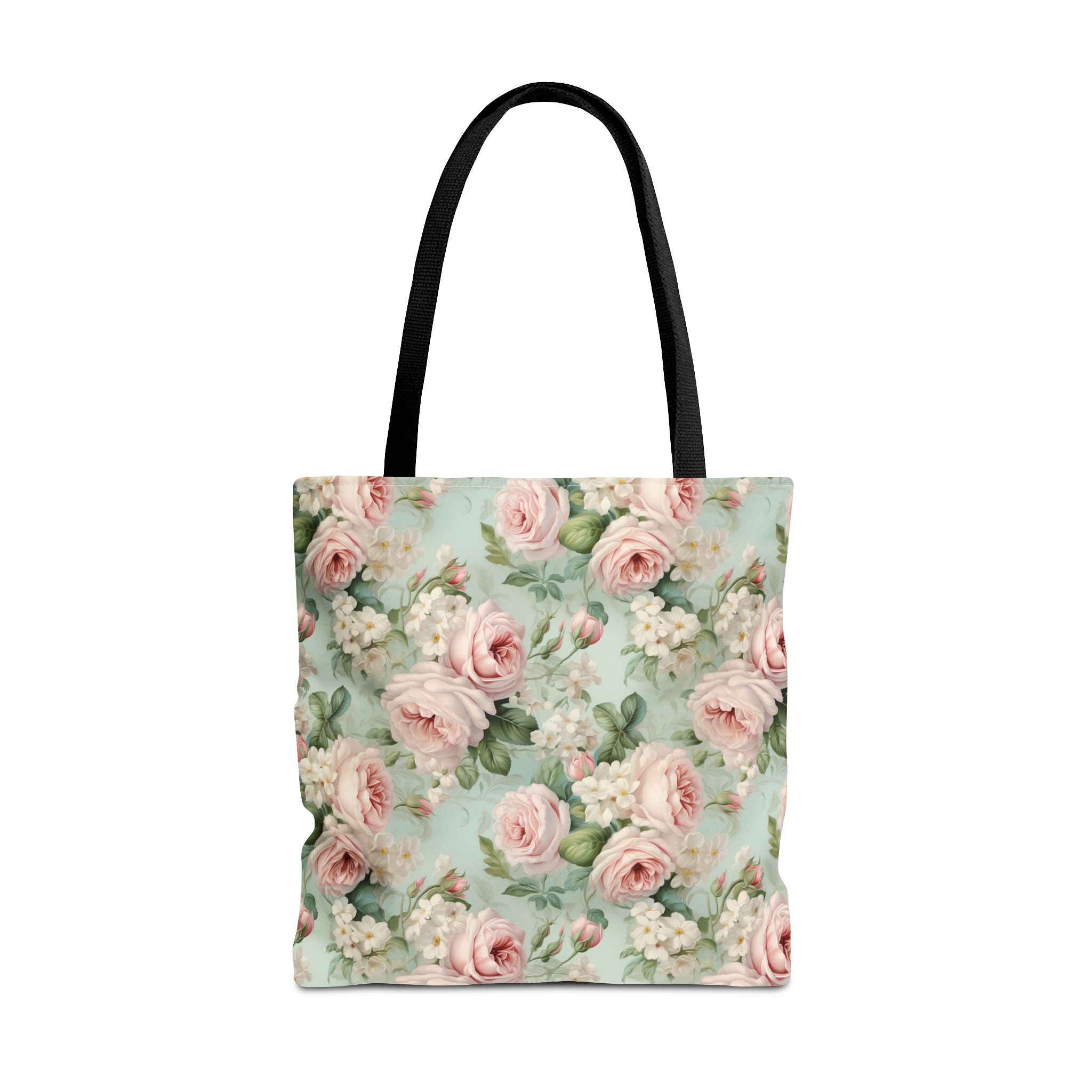 Blush pink vintage roses shabby chic Tote Bag, floral tote bag, beach bag, book, overnight, carry on bag, shopping bag