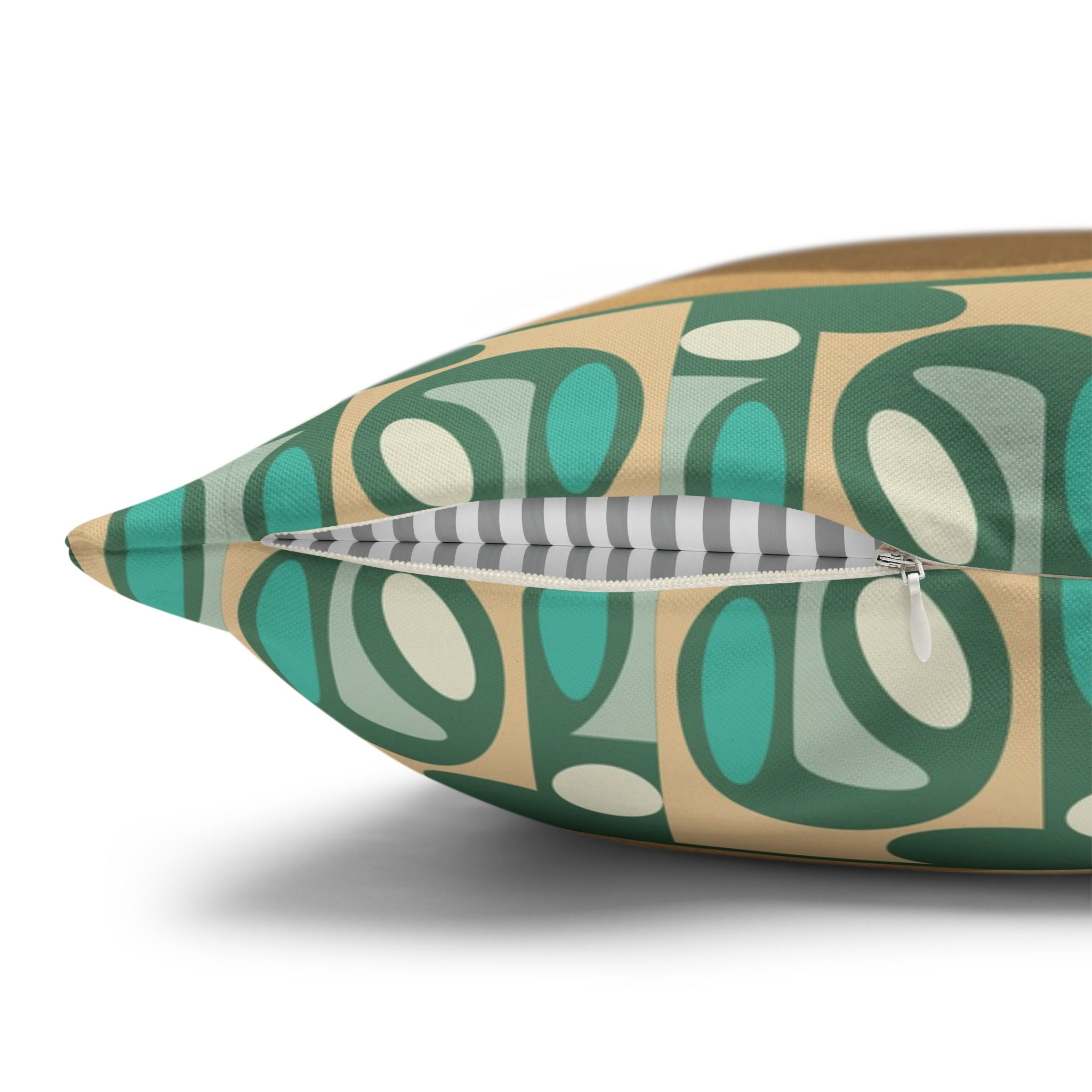Retro Dachshund Driving Convertible Pillowcase | Palm Springs Vintage Car - COVER ONLY