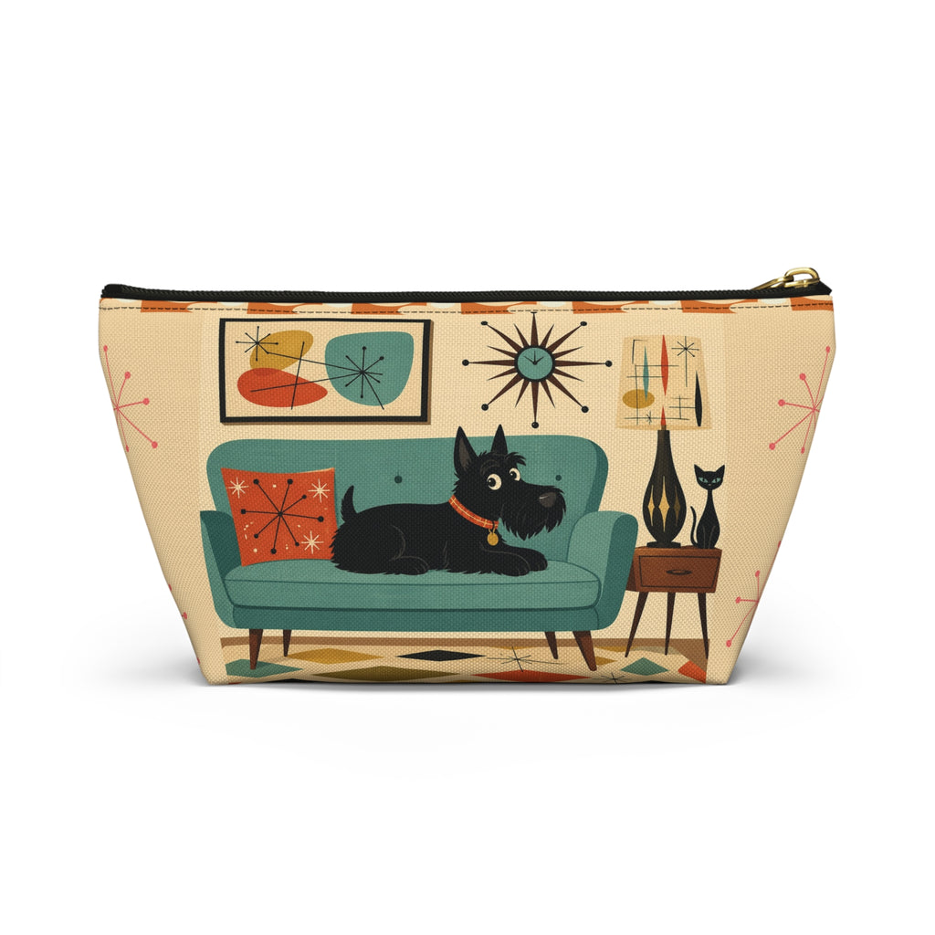Mid Century Scotty Dog Couch Accessory Pouch