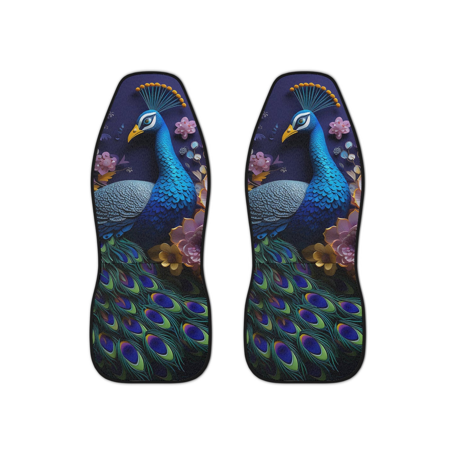 Exquisite Elegance: Peacock-Inspired Car Seat Covers to Elevate Your Ride