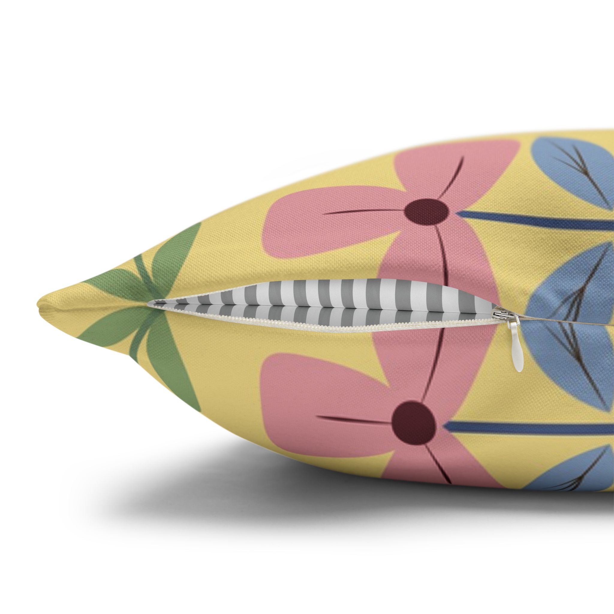 Retro Mid Century Atomic Cat Lounge Pillowcase | Square Pillowcase - COVER ONLY
