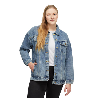 Gen X Raised on hose water and neglect Women's Denim Jacket, Generation X ladies jacket, vintage inspired, nostalgic gift