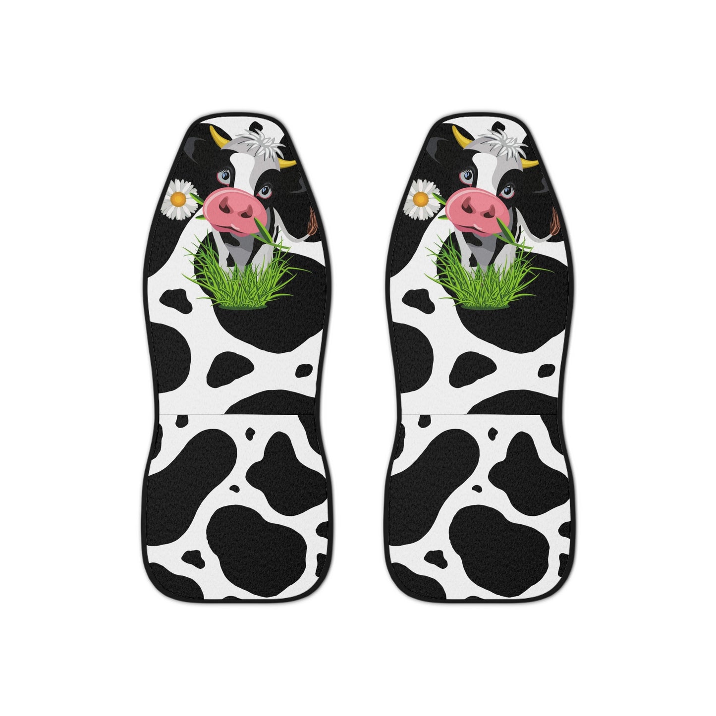 Moo-velous Protection: Stylish Car Seat Covers with Cow Design