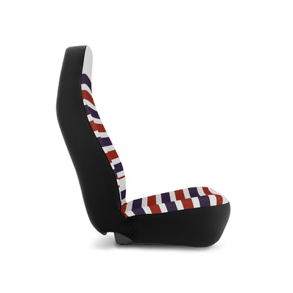 USA Pride: Red, White, and Blue Car Seat Covers for a Patriotic Ride