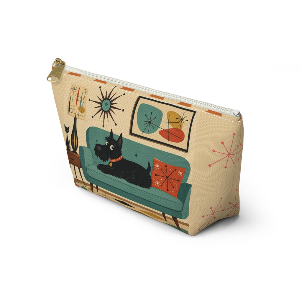 Mid Century Scotty Dog Couch Accessory Pouch
