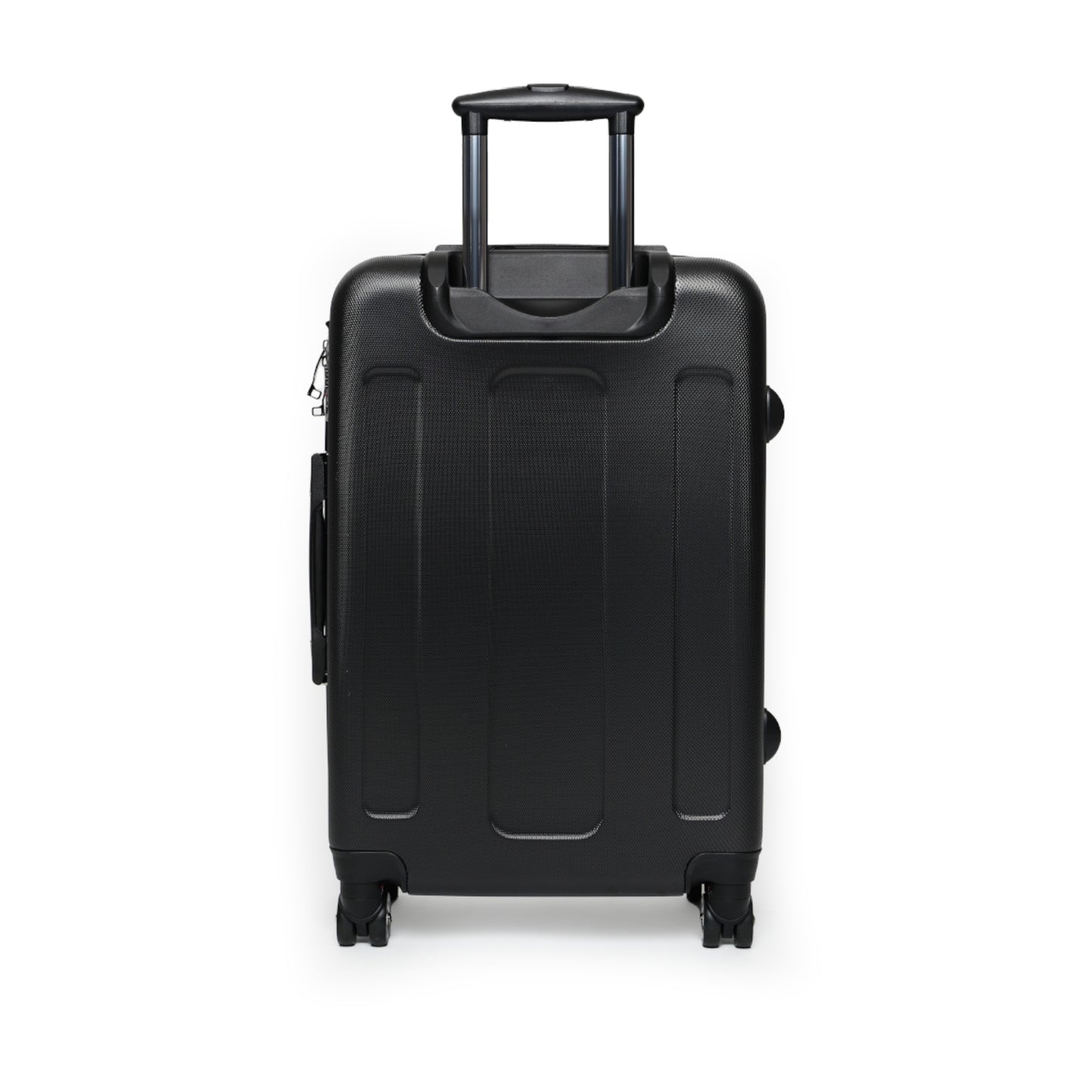 Made in England Suitcase on wheels, hard shell travel luggage for holidays, weekend trips, secure lockable bag