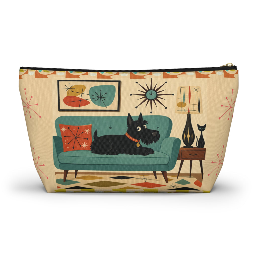 Mid Century Scotty Dog Couch Accessory Pouch