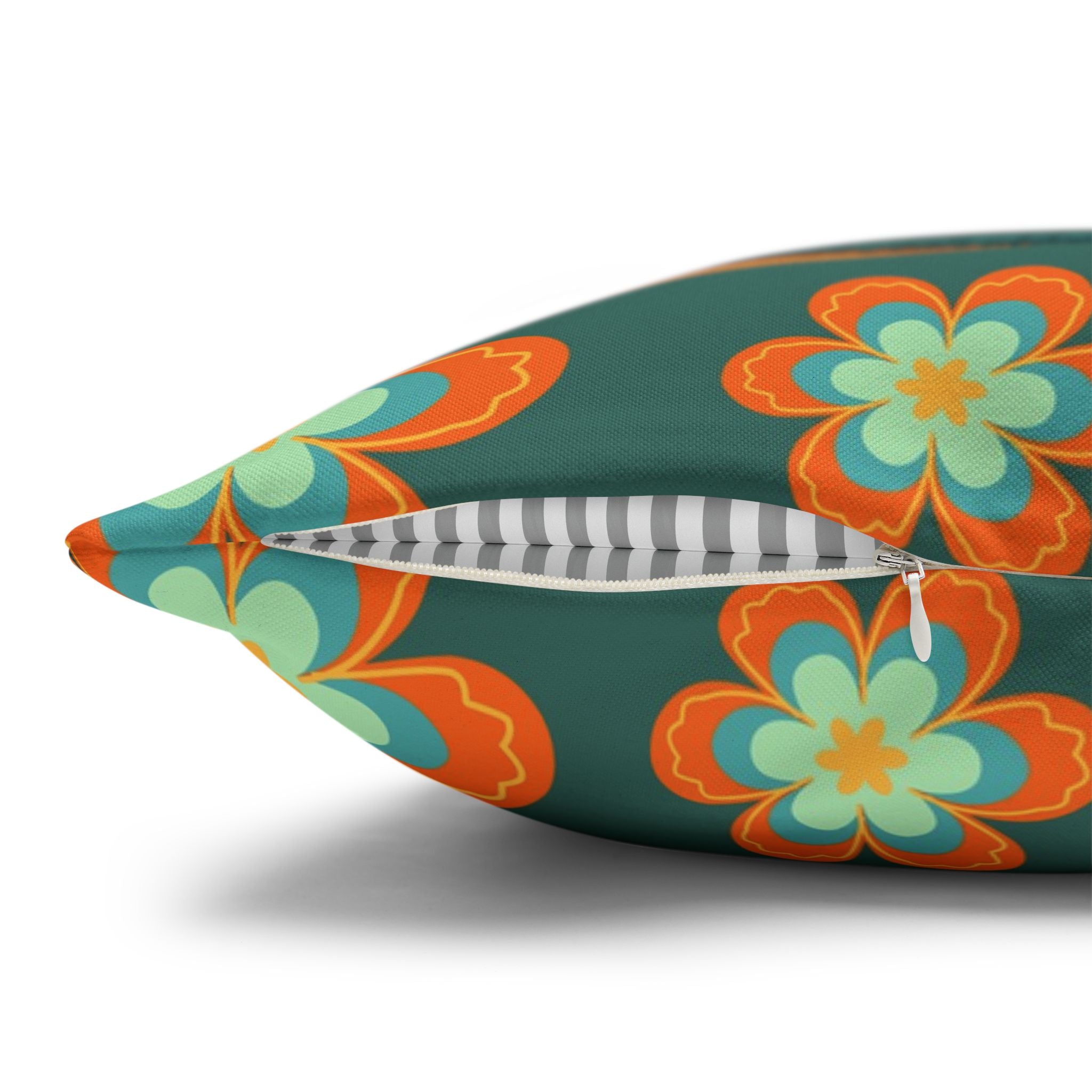 Retro Mid Century Atomic Cats pillowcase | Square Pillowcase - COVER ONLY