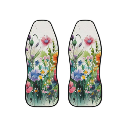 Wildflower-Inspired Car Seat Covers Add Natural Elegance to Your Ride