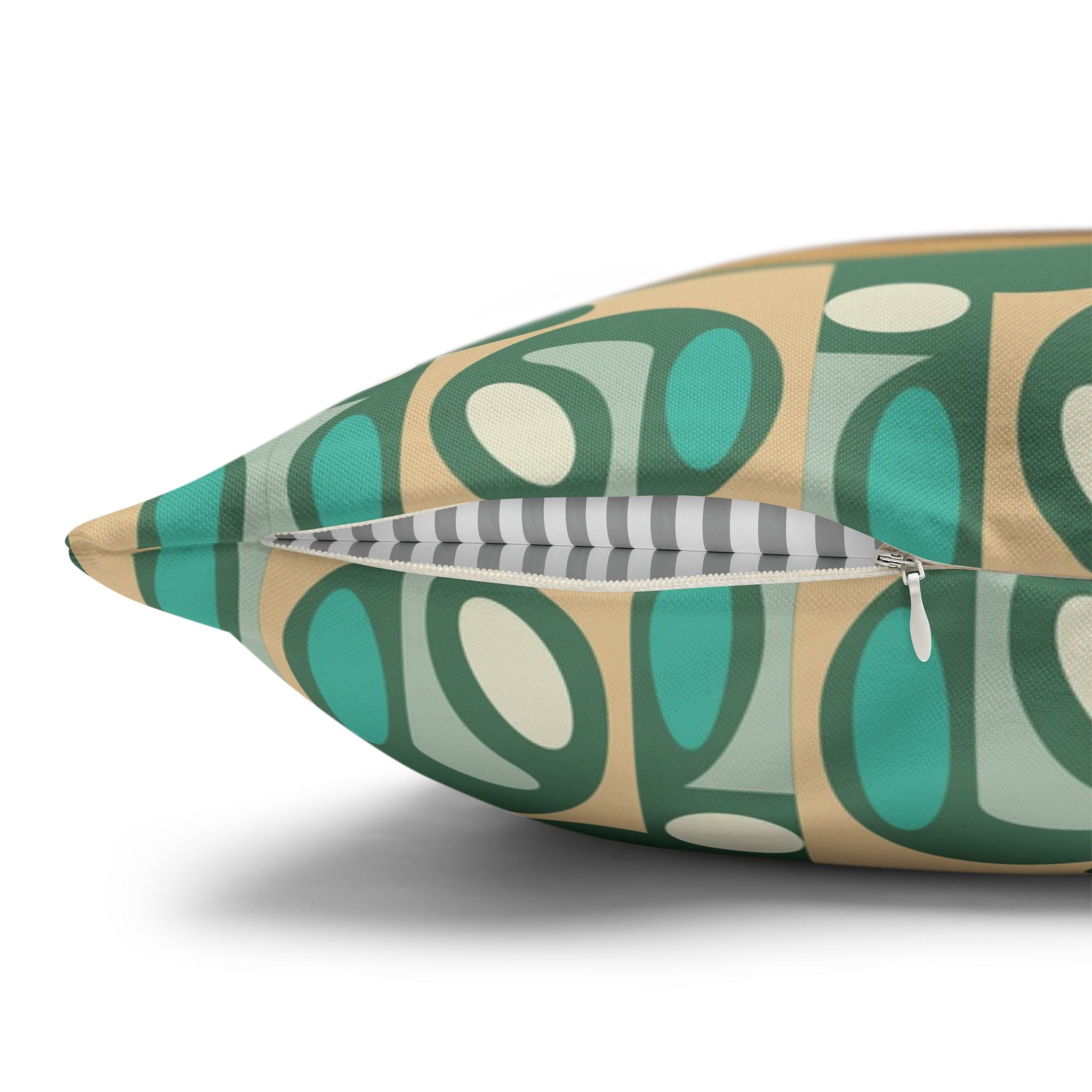 Retro Dachshund Driving Convertible Pillowcase | Palm Springs Vintage Car - COVER ONLY