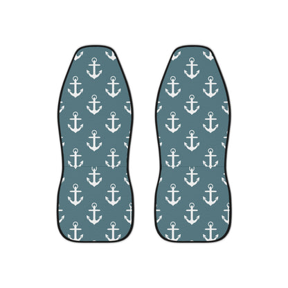 Seafaring Style: Car Seat Covers with Nautical Flair and Boat Anchors