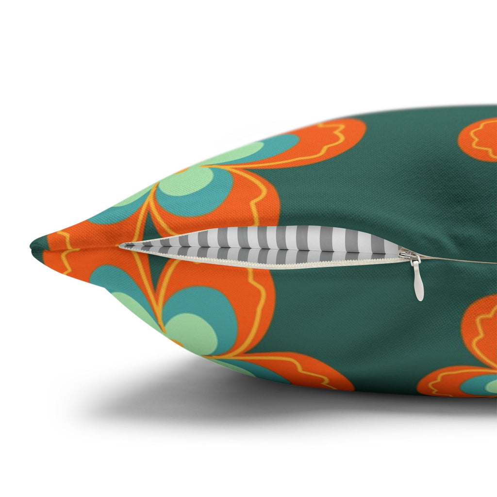 Retro Mid Century Atomic Cats pillowcase | Square Pillowcase - COVER ONLY
