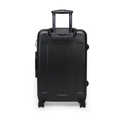 Made in Canada Suitcase on wheels, travel luggage for holidays, weekend, carry on bag, secure lockable luggage