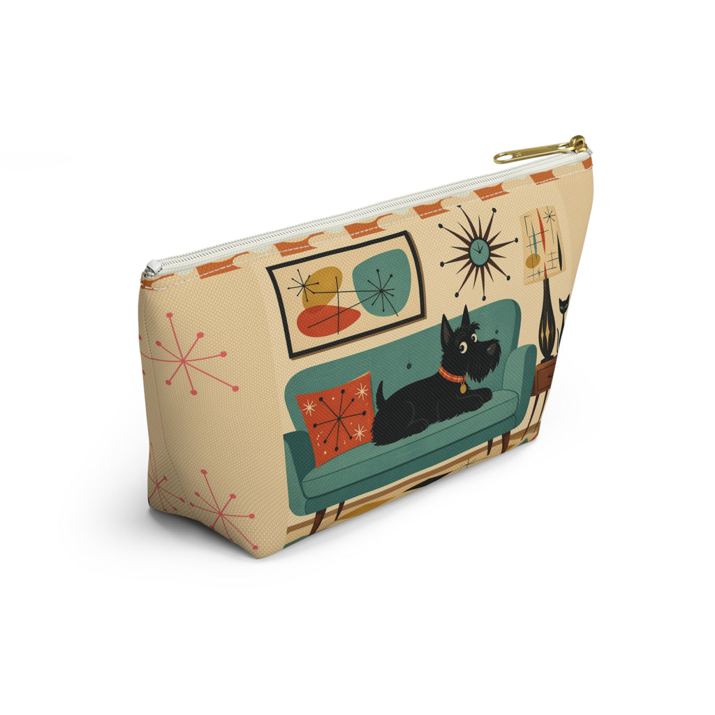 Mid Century Scotty Dog Couch Accessory Pouch