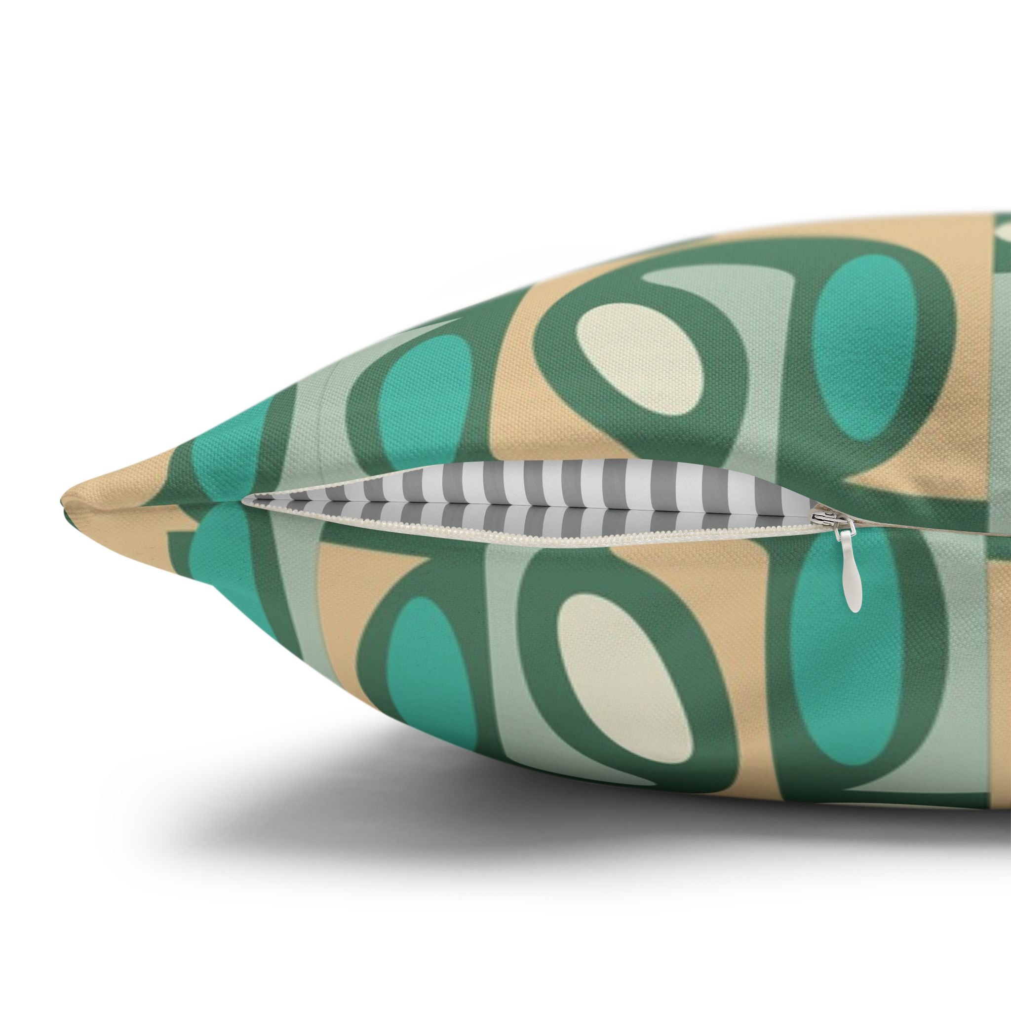 Retro Dachshund Driving Convertible Pillowcase | Palm Springs Vintage Car - COVER ONLY