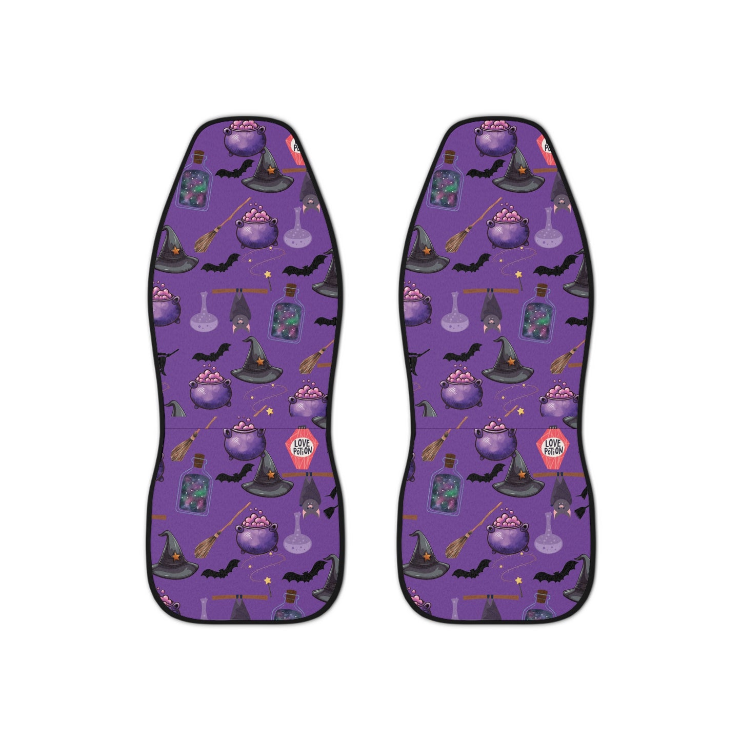 Witchy Design Car Seat Covers Infused with Love Potion Magic