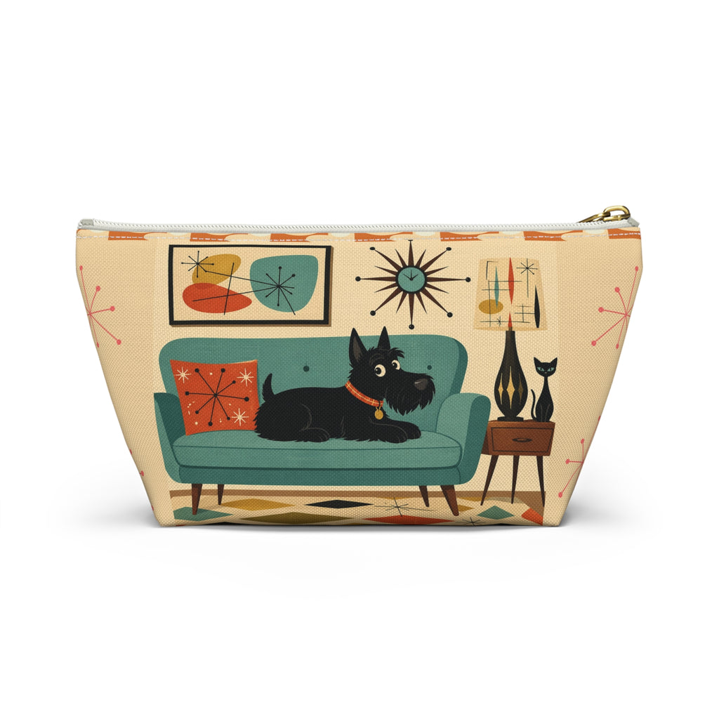 Mid Century Scotty Dog Couch Accessory Pouch