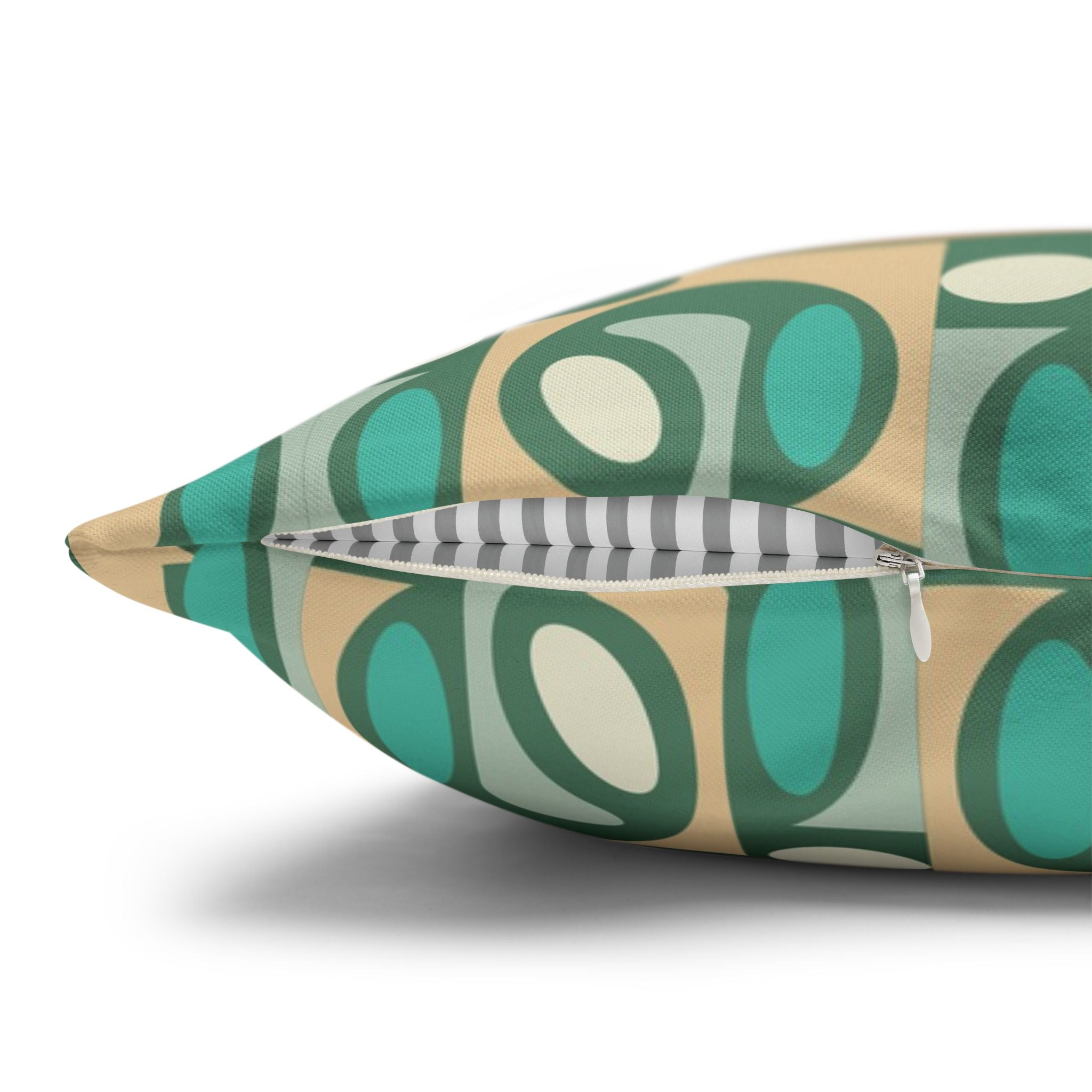 Retro Dachshund Driving Convertible Pillowcase | Palm Springs Vintage Car - COVER ONLY