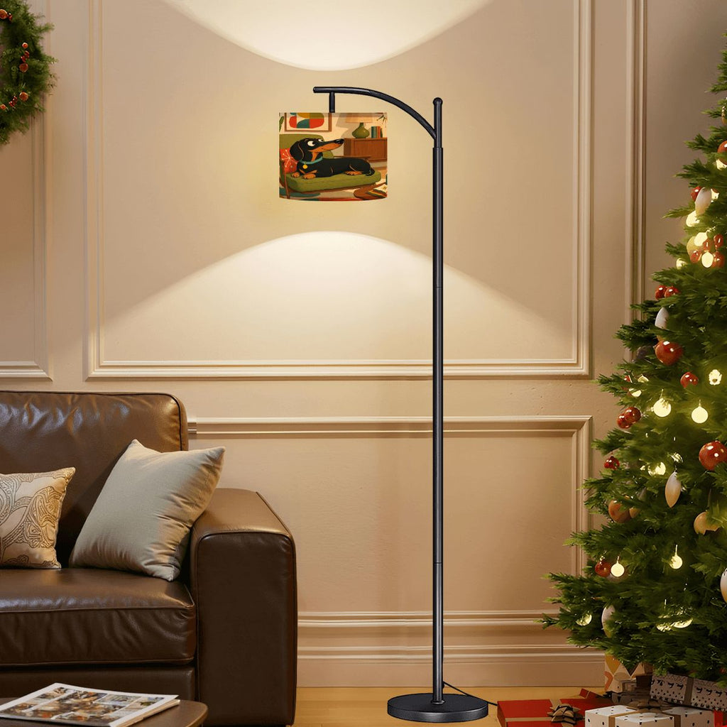 Arc Floor Lamp (Made in USA) Untitled design  20260527T183615.414 - Dachshund Mid Century Modern design
