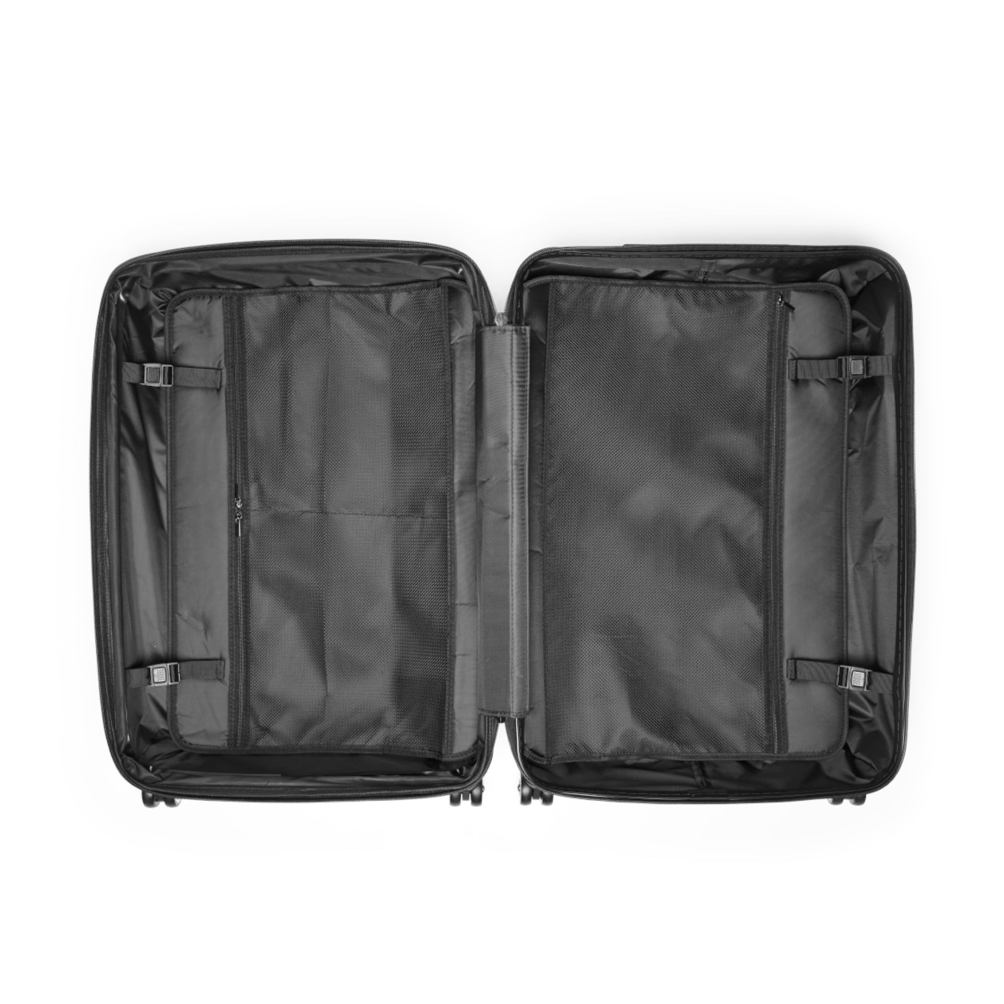 Retro MCM Flamingo fly away holiday Beach Scene Suitcase | Vintage Travel Print