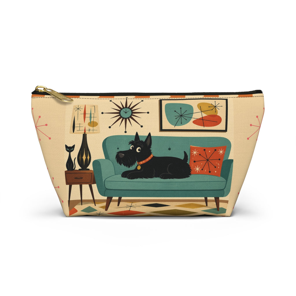 Mid Century Scotty Dog Couch Accessory Pouch