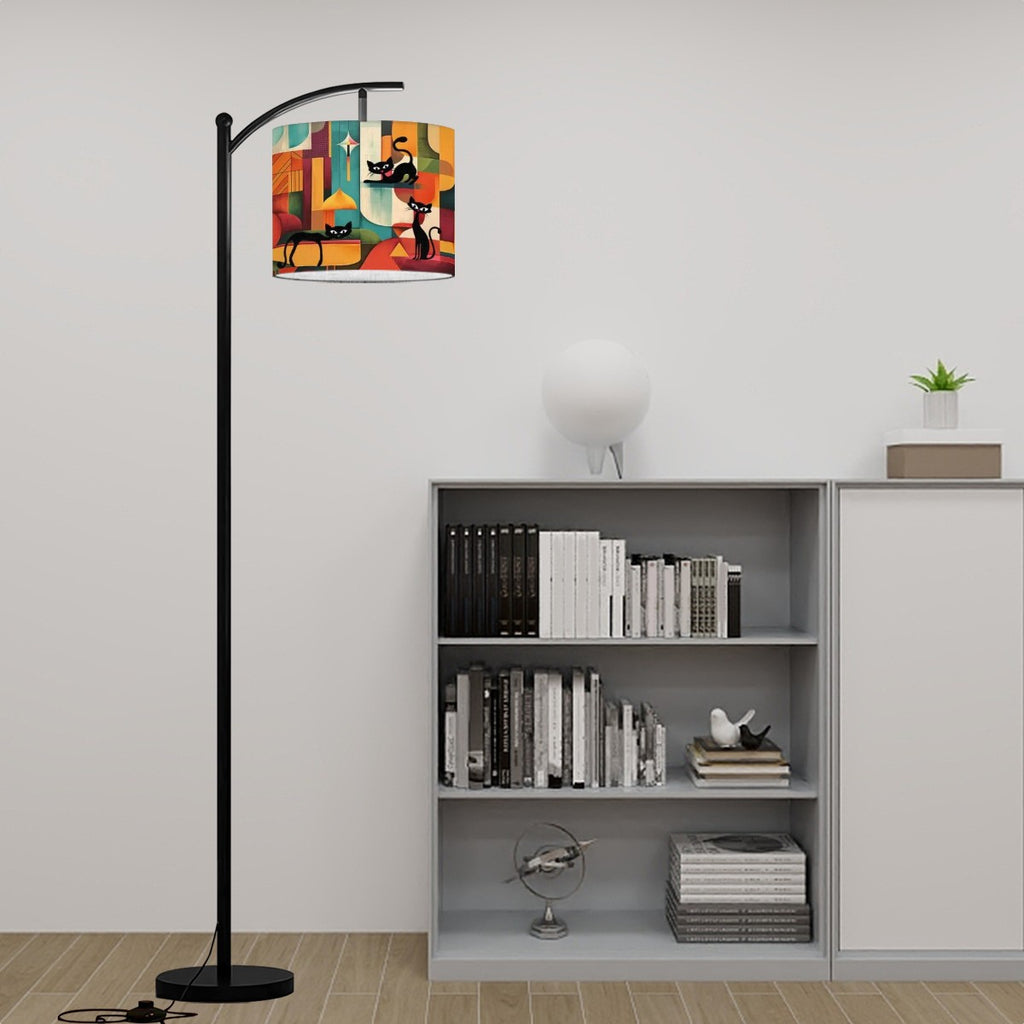 Arc Floor Lamp (Made in USA) lamp4 Atomic cat MCM lighting