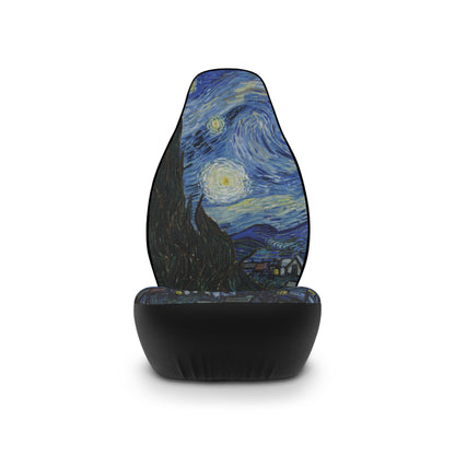 Starry Drive: Van Gogh-Inspired Car Seat Covers Illuminate Your Journey