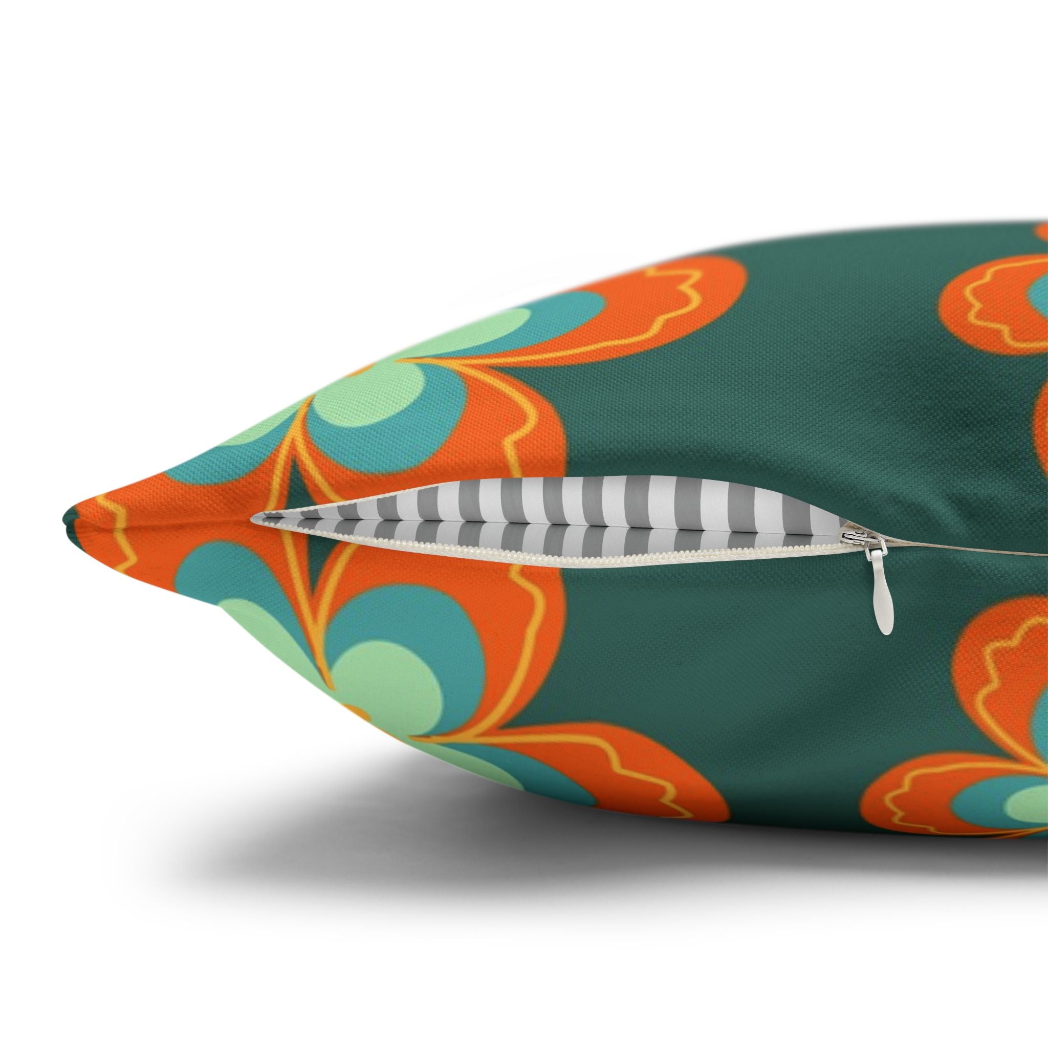 Retro Mid Century Atomic Cats pillowcase | Square Pillowcase - COVER ONLY