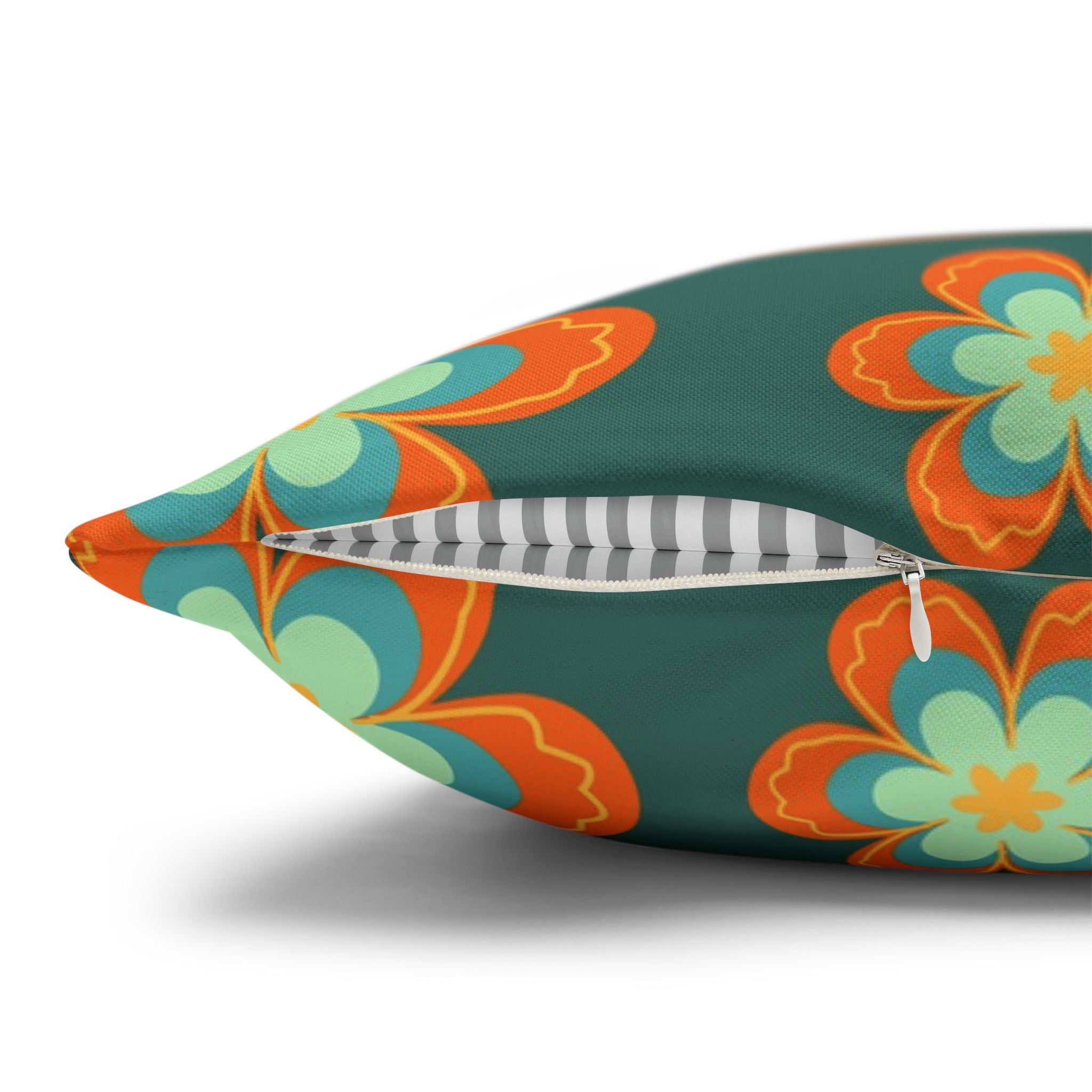 Retro Mid Century Atomic Cats pillowcase | Square Pillowcase - COVER ONLY