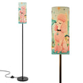 Floor Lamp Modern Standing Lamp (Made in USA) Pink poodle MCM lighting
