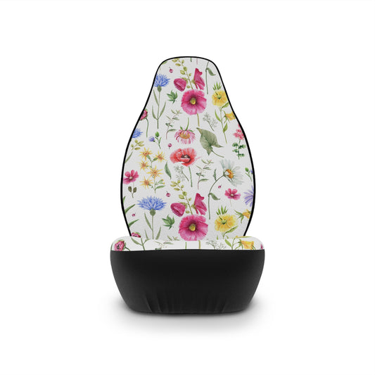 Blooming Beauty: Wildflower-Inspired Car Seat Covers for a Refreshing Drive