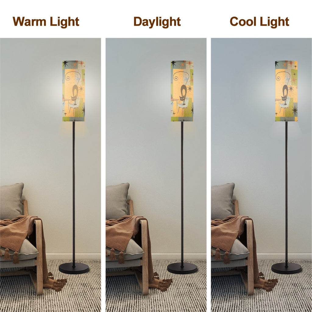 Floor Lamp Modern Standing Lamp (Made in USA) atomic cat lamp