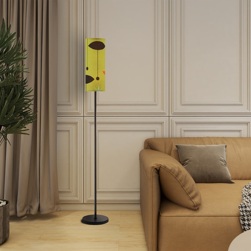 Floor Lamp Modern Standing Lamp (Made in USA)Green MCM lighting