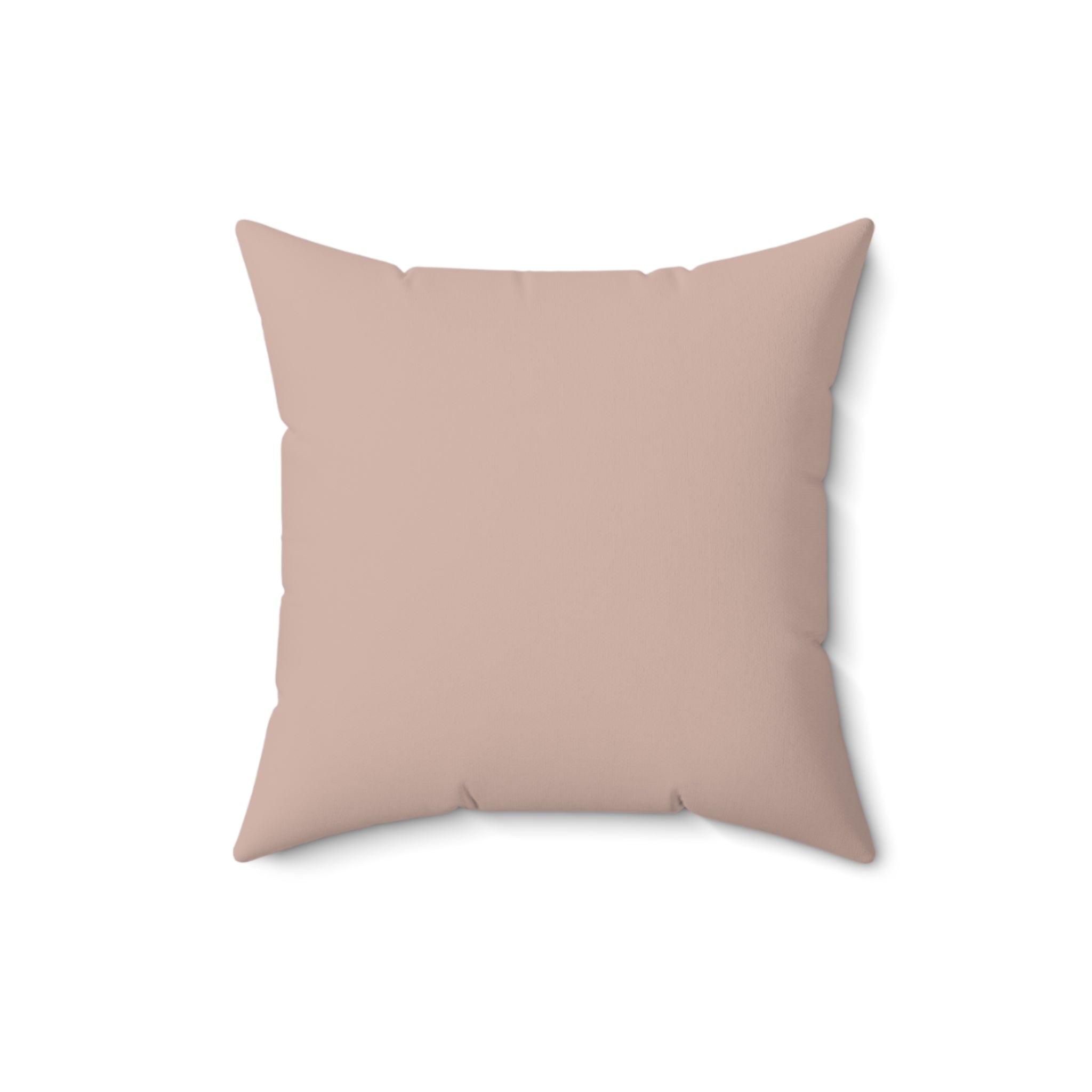 Vintage Elegance: Shabby Chic style Pink Rose Square Cushion