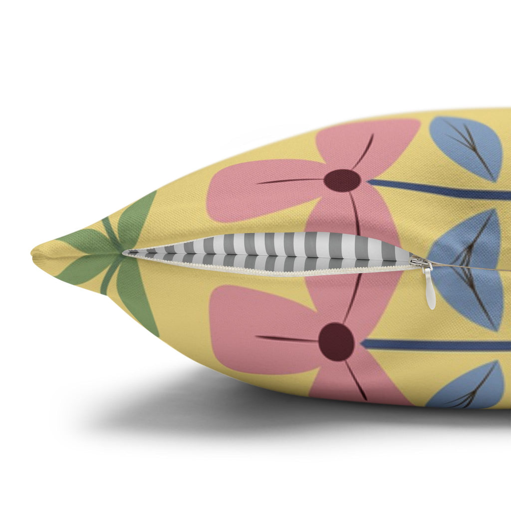 Retro Mid Century Atomic Cat Lounge Pillowcase | Square Pillowcase - COVER ONLY