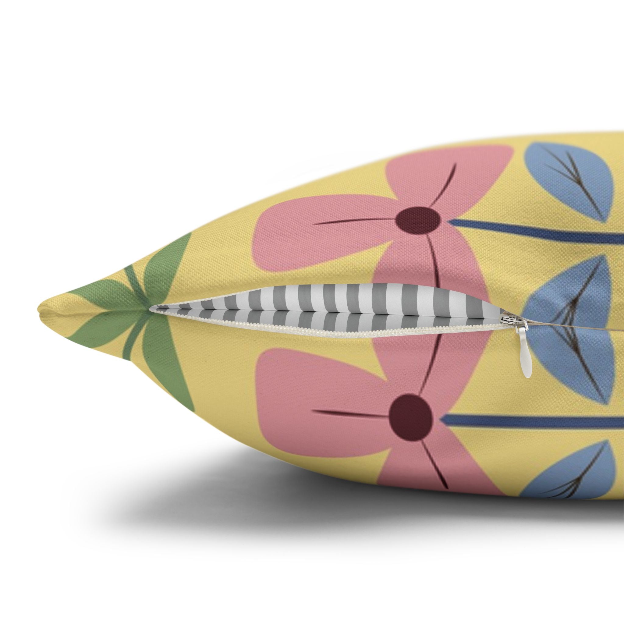 Retro Mid Century Atomic Cat Lounge Pillowcase | Square Pillowcase - COVER ONLY