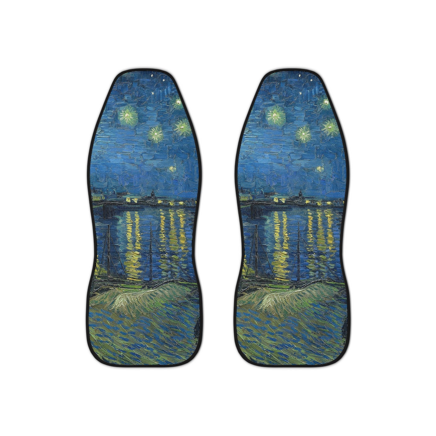 Rhône Nights: Van Gogh-Inspired Car Seat Covers Illuminate Your Drive