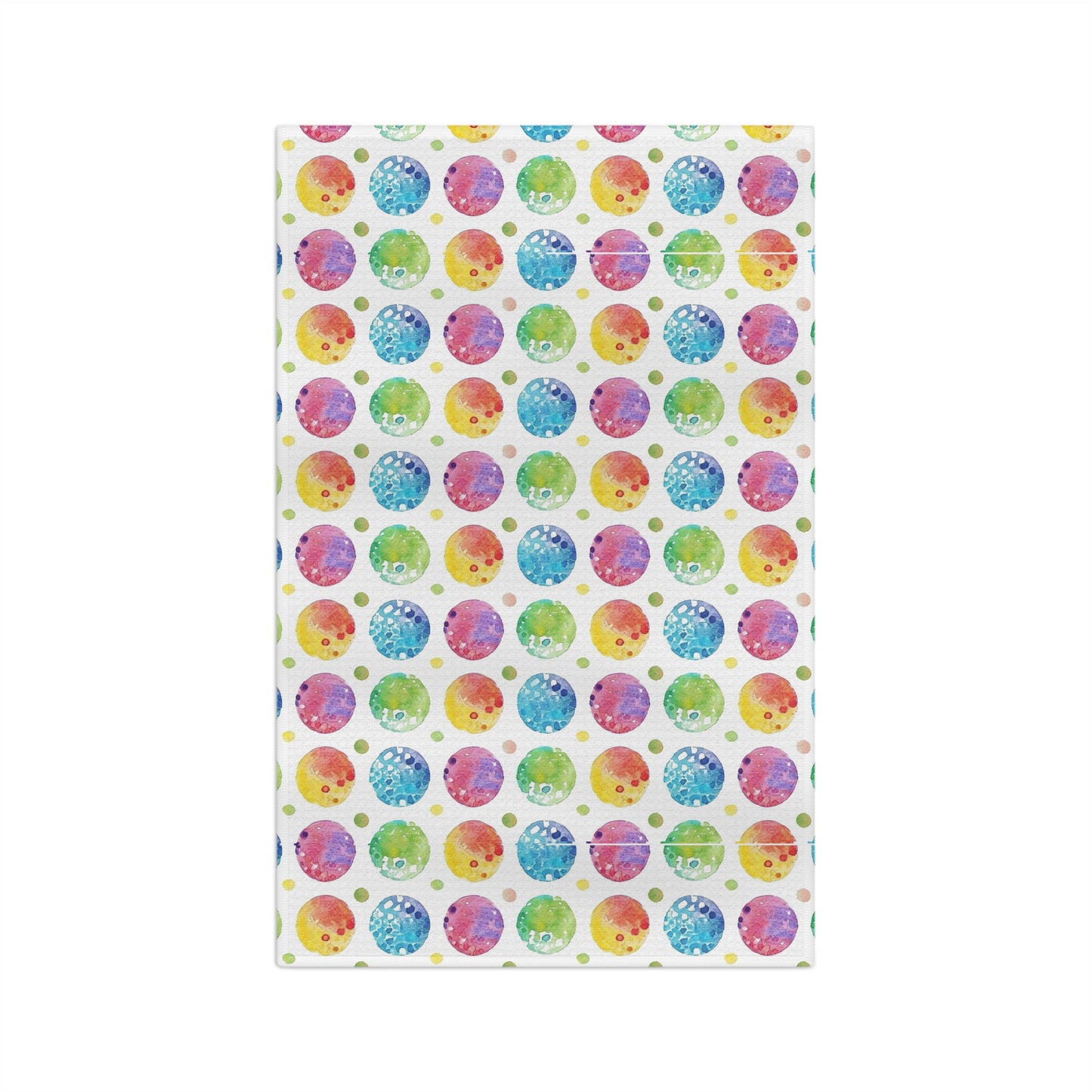 Colorful spots shabby chic style Microfiber Tea Towel, chic kitchen decor, housewarming gift