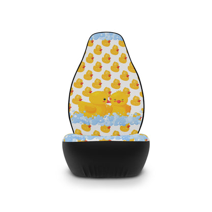 Quack-tastic Comfort: Rubber Duck-themed Car Seat Covers for Fun and Functionality