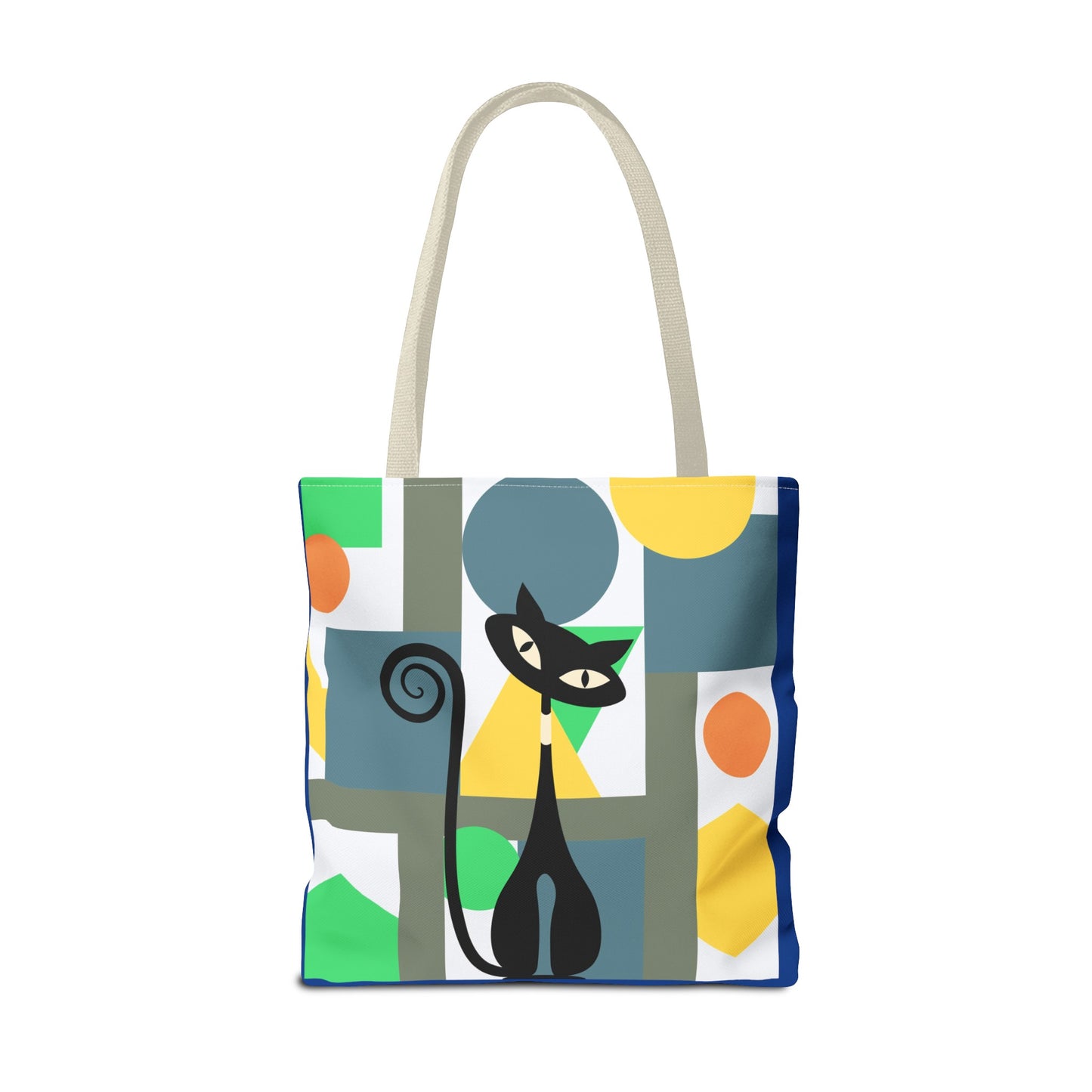 Atomic cat MCM retro Tote Bag, mid century modern, carry bag, beach, shopping tote bag