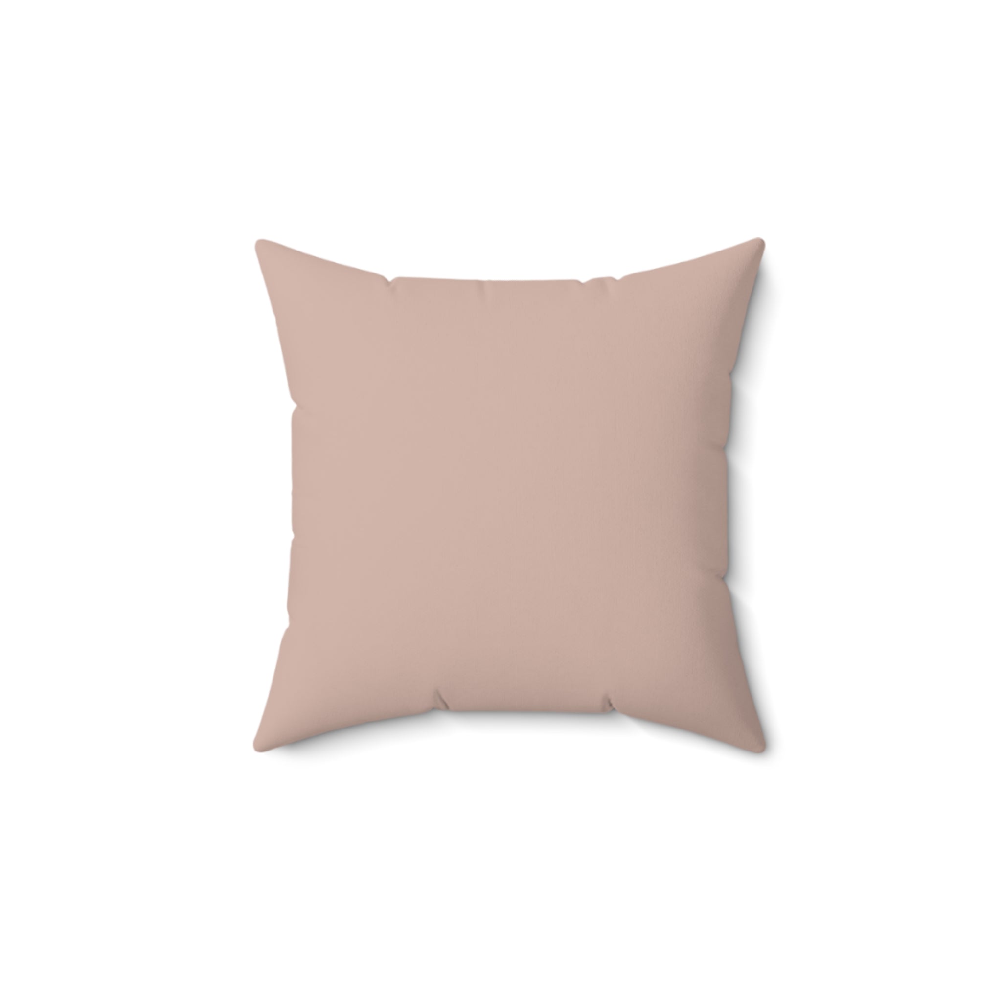 Vintage Elegance: Shabby Chic style Pink Rose Square Cushion