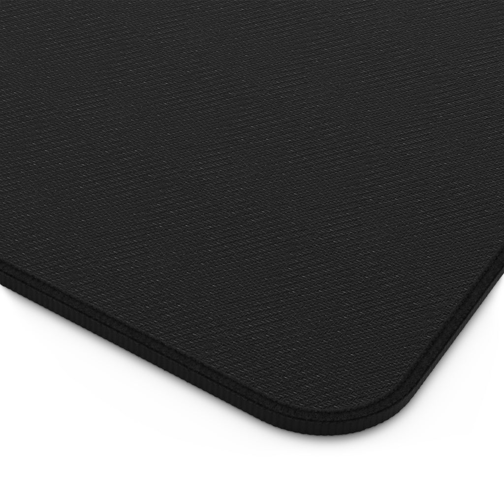 Retro Red Truck with Atomic Black Cats Desk Mat | Atomic Acres Farm Mousepad