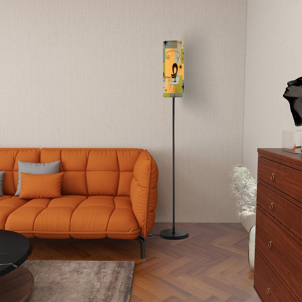 Floor Lamp Modern Standing Lamp (Made in USA) atomic cat lamp