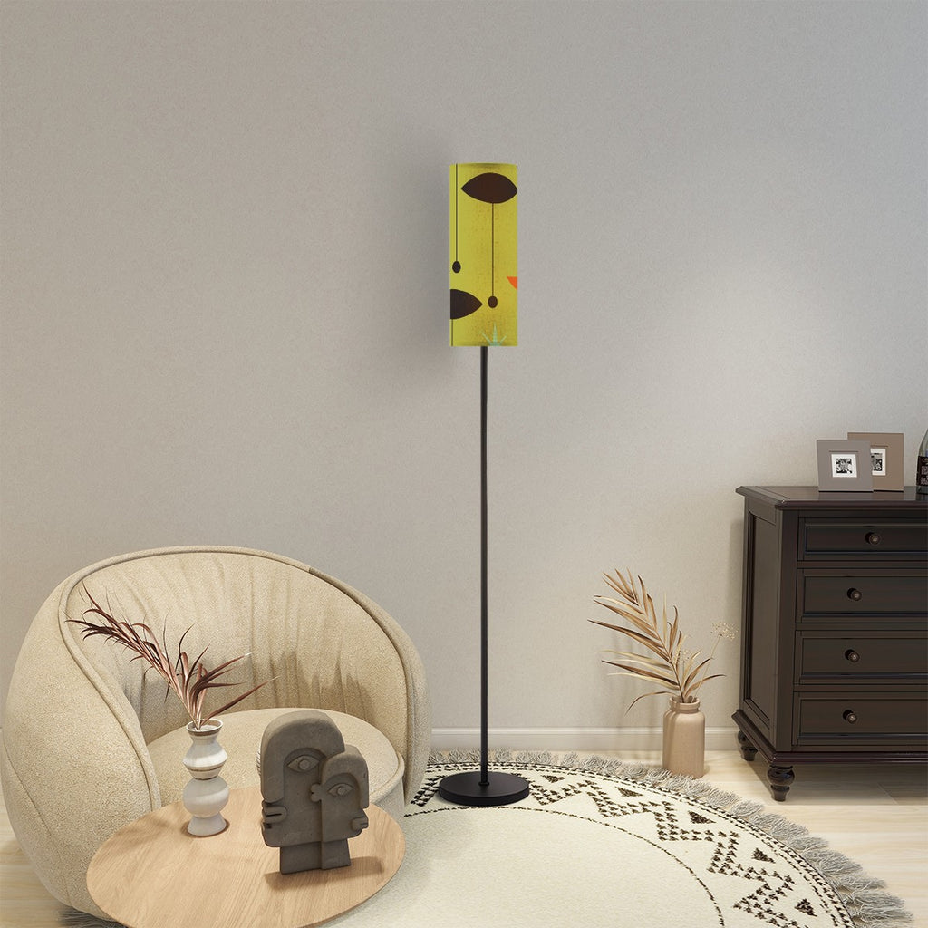 Floor Lamp Modern Standing Lamp (Made in USA)Green MCM lighting